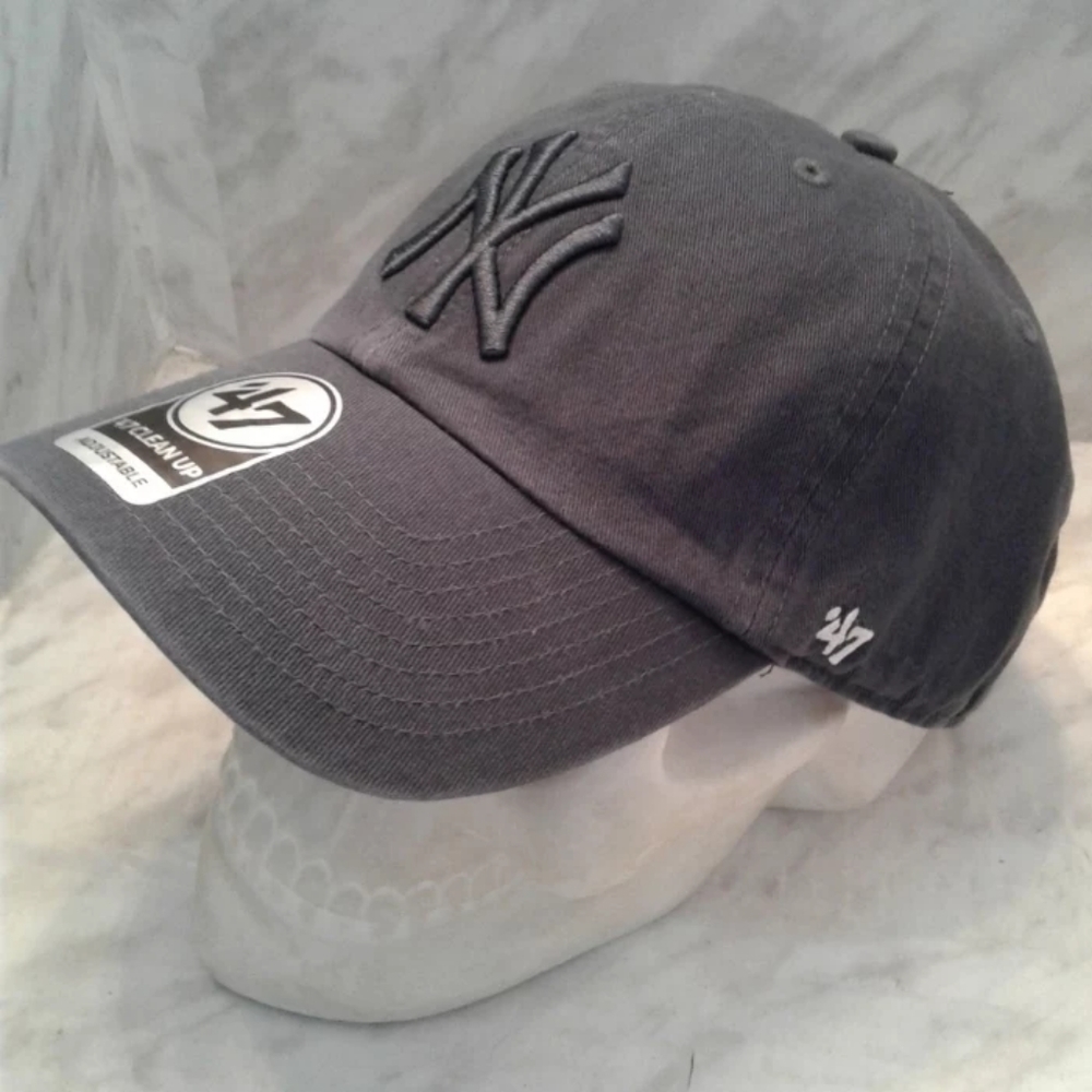 NWT New York Yankees Adjustable Dad Hat Cap 47 Clean Up MLB Baseball unisex